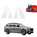 GrizzGlass BodyShield Car Pillars Protective Film Volvo V90 (2021-2025) [10in1]