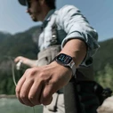 Tech-Protect Milano Vanguard Apple Watch 8 / 9 / 10 / 11 / SE / Ultra (44 / 45 / 46 / 49mm) Black