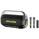 AWEI KT20 Wireless Speaker 400W Bluetooth 5.3 Portable with Karaoke Set Black