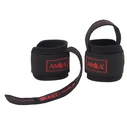 Περικάρπια Άρσης Βαρών AMILA (One Size) - Μαύρο/Κόκκινο