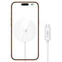 Tech-Protect A50 Magnetic MagSafe Wireless Charger 25W Qi2.2 White