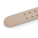 AMILA Natural Leather Weightlifting Belt Beige A Quality XL