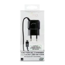 PURO Mini Travel Charger with a cable Micro USB (black)