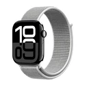Crong Nylon Sport Band Apple Watch 44/45/46/49 mm (Silver Grey)