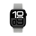 Crong Nylon Sport Band Apple Watch 44/45/46/49 mm (Silver Grey)