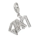 Γυναικείο Charm Ti Sento 8335Zi (1,5 cm)  Silver