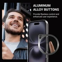 Crong Clear MAG Pro Apple iPhone 16 MagSafe (black)