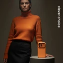 Crong Color Cover Magnetic MagSafe Apple iPhone 17 Pro (orange)