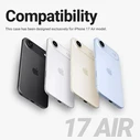Crong Hybrid Frost MAG Cover MagSafe Apple iPhone Air (black)