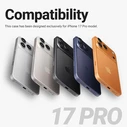 Crong Hybrid Frost MAG Cover MagSafe Apple iPhone 17 Pro (black)