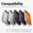 Crong Hybrid Frost MAG Cover MagSafe Apple iPhone 17 Pro Max (black)