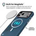 Speck Presidio2 Grip MagSafe Apple iPhone 17 Pro Max (Deep Sea/Silver Metallic)