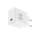Crong Ultra Compact Wall Charger GaN USB-C 45W PD 3.0 z PPS (white)
