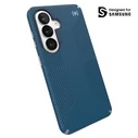 Speck Presidio2 Grip Magnet Samsung Galaxy S26 MagSafe (Deep Sea/Silver Metallic/Spell Blue)