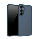 Crong Hybrid Matte Magnetic MagSafe Samsung Galaxy S25 (navy blue)
