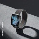 Crong Nylon Sport Band Apple Watch 44/45/46/49 mm (Midnight Run)