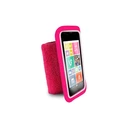 PURO Universal Running Band for smartphones up to 4.3" + key pocket (pink)