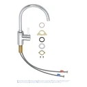 Grohe Eurocosmo 32843002 Kitchen Sink Mixer Tap Chrome