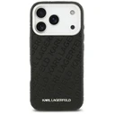 Karl Lagerfeld FW Stamped Karl MagSafe Apple iPhone 17 Pro black