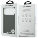 Karl Lagerfeld FW Stamped Karl MagSafe Apple iPhone 17 Pro Max black