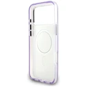 Karl Lagerfeld IML Aquarelle Karl & Choupette & Logo MagSafe Apple iPhone 17 Pro Max purple