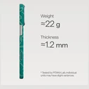 PITAKA Ultra-Slim Monogram MagSafe Apple iPhone 17 Pro Max green gold