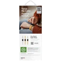 UNIQ Revix IV Premium Apple Watch 42/41/40mm Edition Reversible Magnetic white-yellow