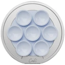 UNIQ Coehl Luna magnetic holder with a mirror and suction cup blue