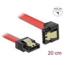 Καλώδιο SATA Delock 83977, γωνιακό, 6Gb/s, 20cm, κόκκινο