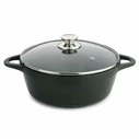 Valira Pot with Lid Black 28 cm