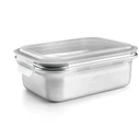 Ibili Lunch Box 669312 Stainless Steel Rectangular 1.2 L