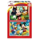 Παζλ Educa Mickey Mouse Fun House 2 x 48