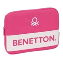 Τσάντα Laptop Benetton Raspberry Φούξια (31 x 23 x 2 cm)