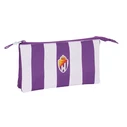 Διπλή Κασετίνα Real Valladolid C.F. Μωβ 22 x 12 x 3 cm