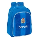 Σχολική Τσάντα R. C. Deportivo de La Coru?a Μπλε 27 x 33 x 10 cm