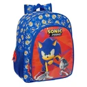 Σχολική Τσάντα Sonic Prime Μπλε 32 x 38 x 12 cm