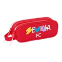 Διπλή Κασετίνα Sevilla F?tbol Club Κόκκινο 21 x 8 x 6 cm