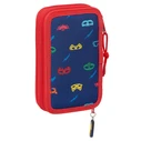Κασετίνα PJ Masks Ready Ναυτικό Μπλε 12.5 x 19.5 x 4 cm 28 Τεμάχια