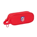 Διπλή Κασετίνα Atletico Madrid Κόκκινο 21 x 8 x 6 cm