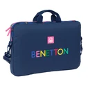 Θήκη για Laptop Benetton Damero Ναυτικό Μπλε 40 x 27 x 4 cm