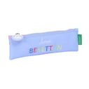 Κασετίνα Benetton Lila Λιλά 20 x 6 x 1 cm