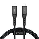 Tech-Protect UB11T Ultraboost USB-C / USB-C Cable PD 100W / QC3.0 100cm Black