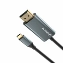 Silver HT Καλώδιο USB-C σε HDMI LOGAN Μαύρο