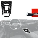 GrizzGlass PianoSkin Carbon Matte Interior Film MG HS (2024-2026) [2in1]