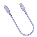 Καλώδιο USB-C σε USB-C Muvit for Change Λεβάντα 0,2 m
