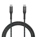 Καλώδιο USB-C σε USB-C Muvit for Change Μαύρο 1,2 m