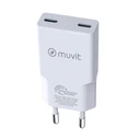 Φορτιστής Αυτοκινήτου Muvit for Change HC-263C Λευκό 30 W