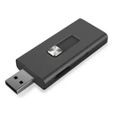 Card Reader KSIX Micro SD Μαύρο