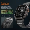 Spigen Athlex Air 2 Apple Watch 8 / 9 / 10 / 11 / SE / Ultra 44/45/46/49mm Active Black / Grey