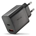 NGS Laptop Charger ERA30WBLACK Black 30 W